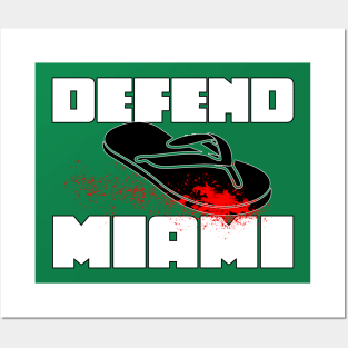 DEFEND MIAMI Posters and Art